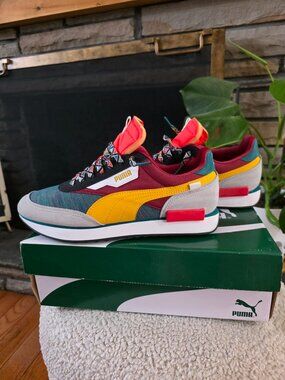 Puma Future Rider Mix colorblock sneakers. Men size 11